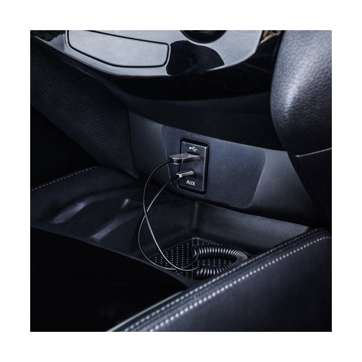 Baseus adapter odbiornik Bluetooth BA01 audio czarny