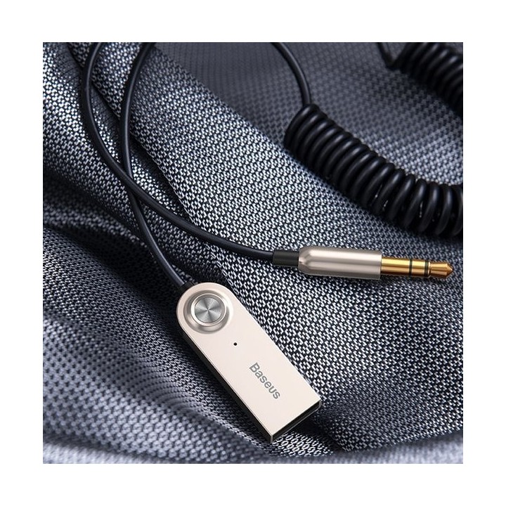 Baseus adapter odbiornik Bluetooth BA01 audio czarny