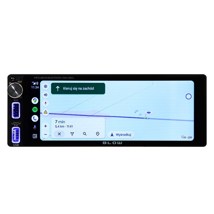 Radio BLOW AVH-686A RDS MP3/USB/micro SD/BLUETOOTH