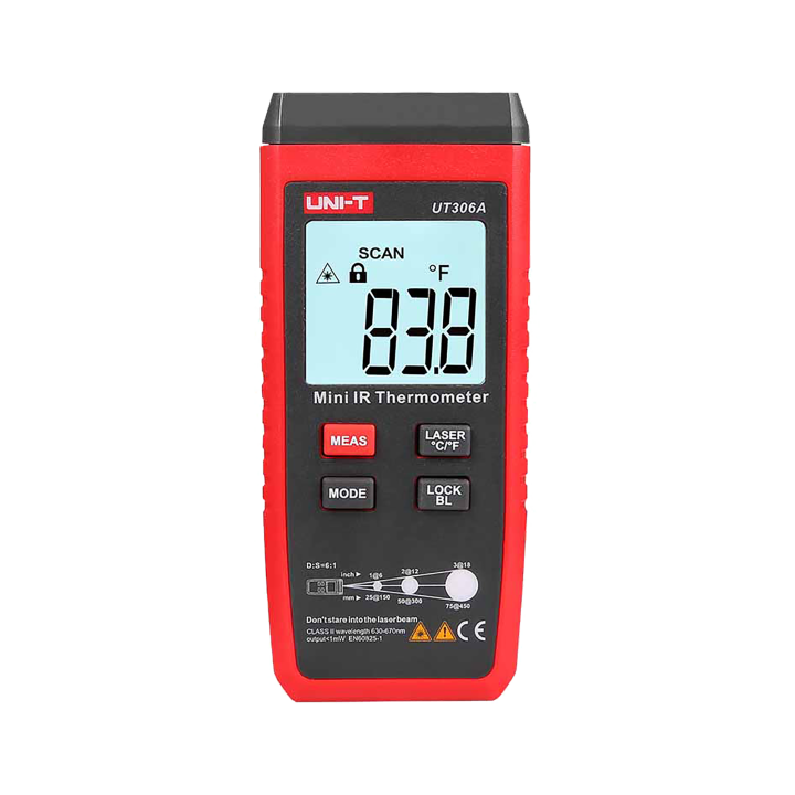 Miernik temperatury na podczerwień Uni-T UT306A