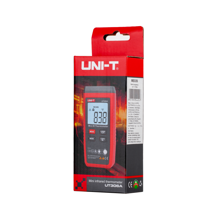 Miernik temperatury na podczerwień Uni-T UT306A