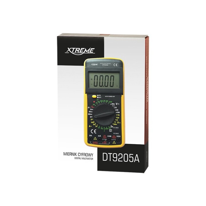 Miernik cyfrowy DT9205A