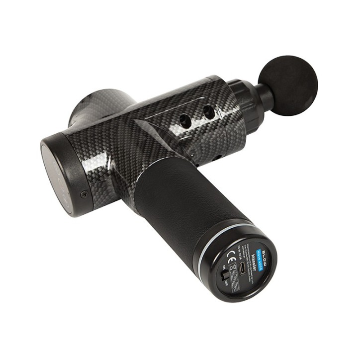 Pistolet do masażu masażer BLOW Wave 4000 + 10 końcówek + walizka