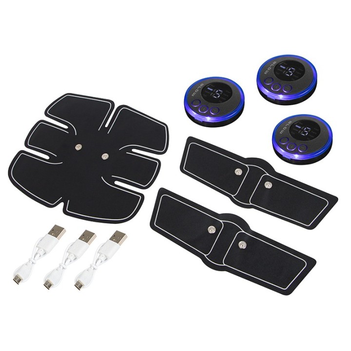 Masażer elektrostymulator EMS mięśni brzucha nóg rąk i całego ciała