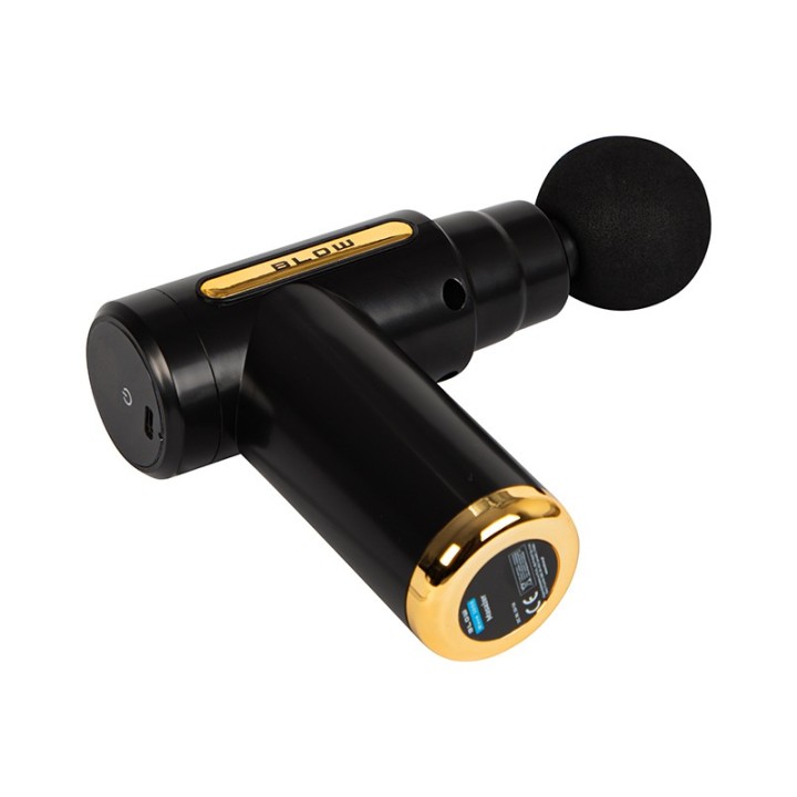 Pistolet do masażu masażer BLOW Wave 3000 + 4 końcówki