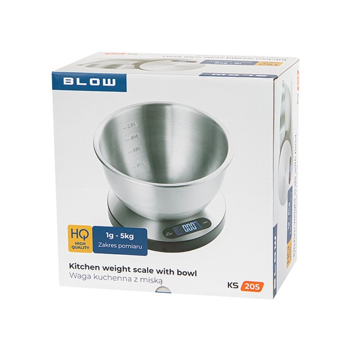 Waga kuchenna KS205 z miską 2L 5kg