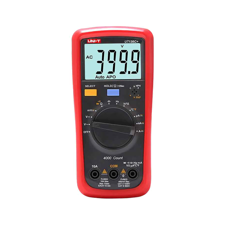 Miernik uniwersalny UT136C+