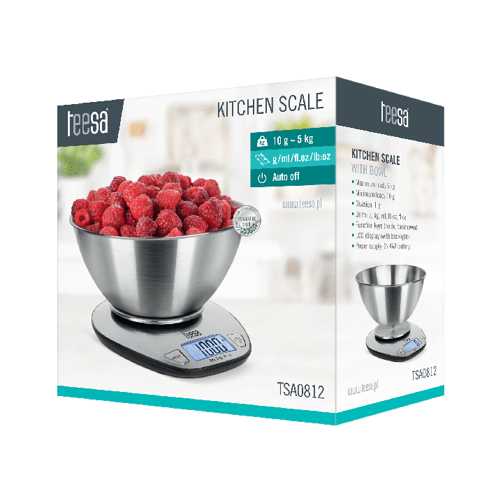 Waga kuchenna z miską