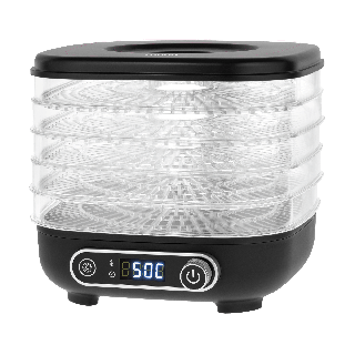 Suszarka do grzybów , warzyw , owoców , 300W , 5 sit , wyświetlacz , termoobieg , TEESA