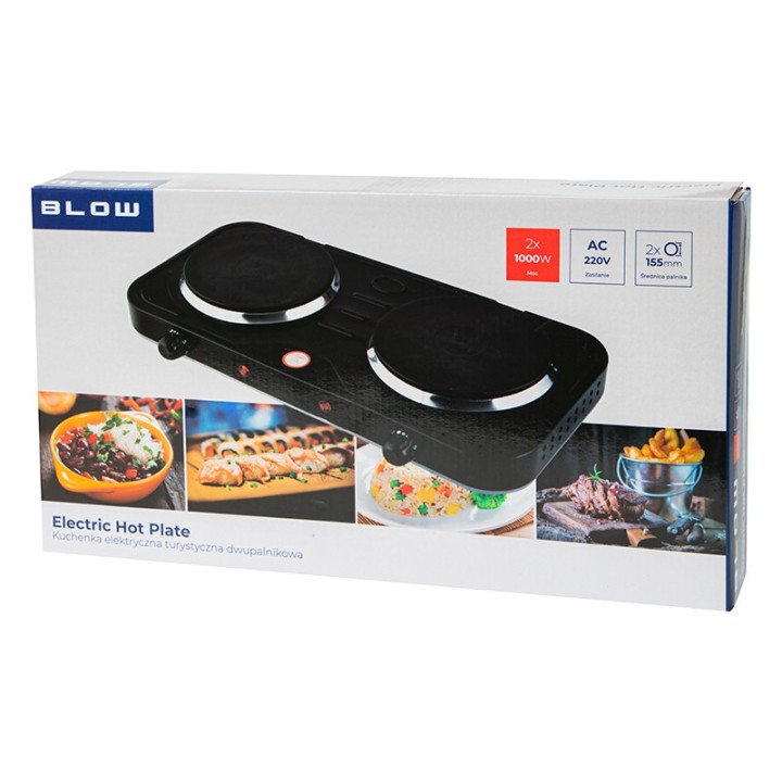 Kuchenka elektryczna nastawna dwupalnikowa BLOW