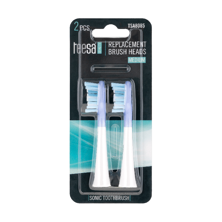 Główki do szczoteczki sonicznej Teesa Sonic Elite TSA8082-W średnie
