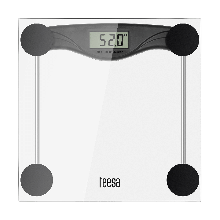 Waga łazienkowa szklana