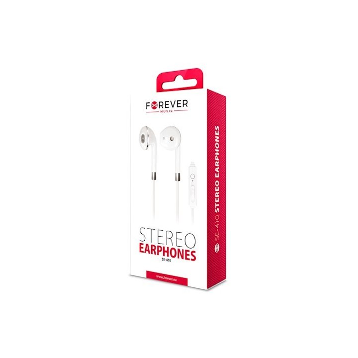 Zestaw słuchawkowy Forever SE-410 biały