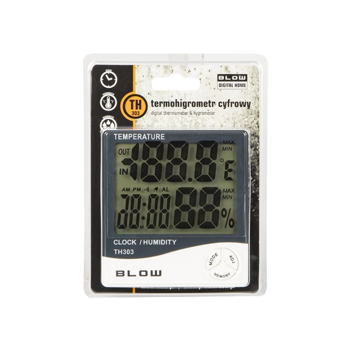 Termo-higrometr BLOW TH303 stacja pogody