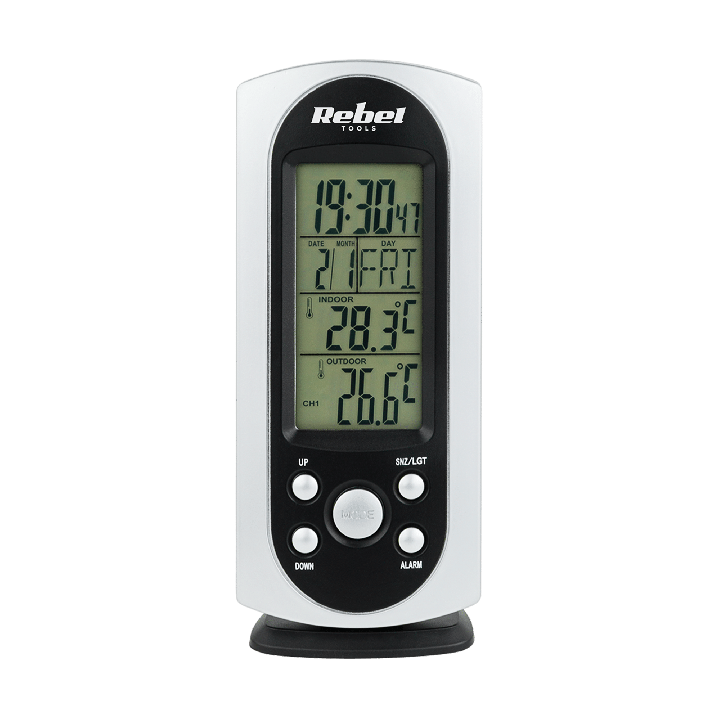 Bezprzewodowa stacja pogodowa z czujnikiem zewnętrznym