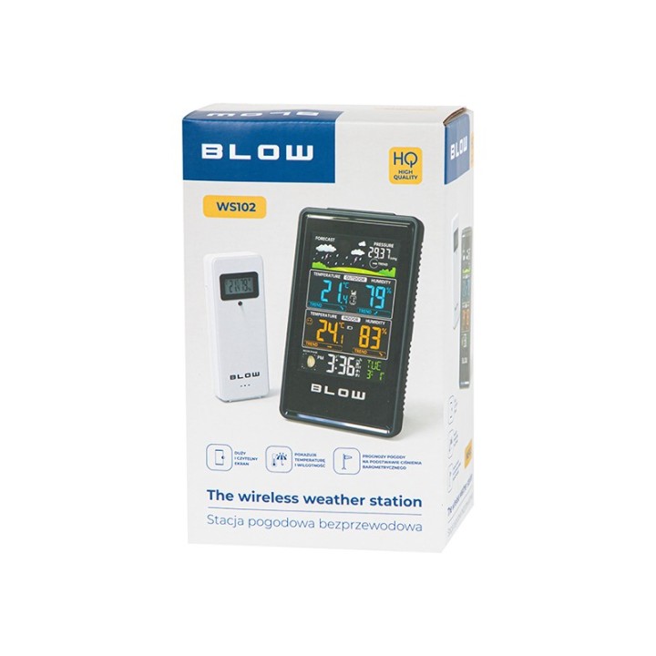 Stacja pogodowa bezprzewodowa BLOW WS102