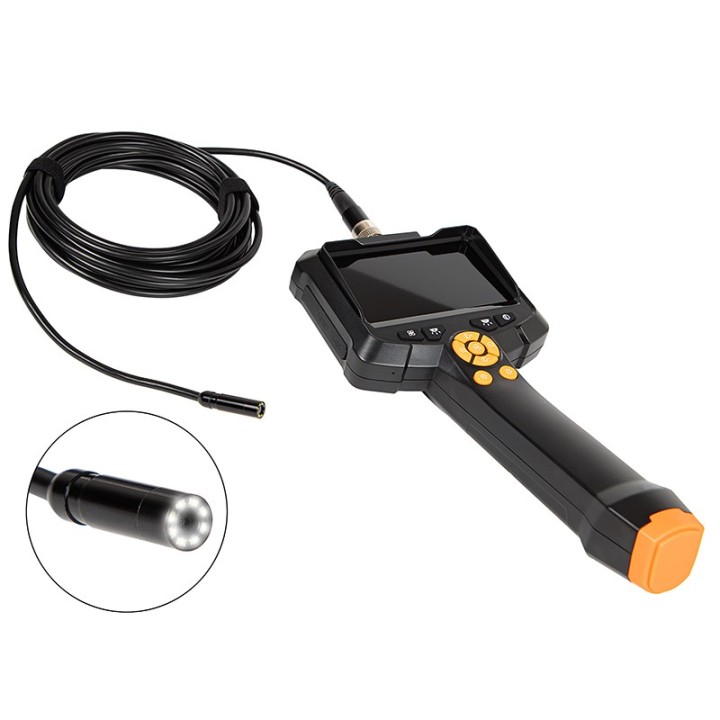 Endoskop kamera jednoobiektywowa 8mm 5m LCD 4,3" V2