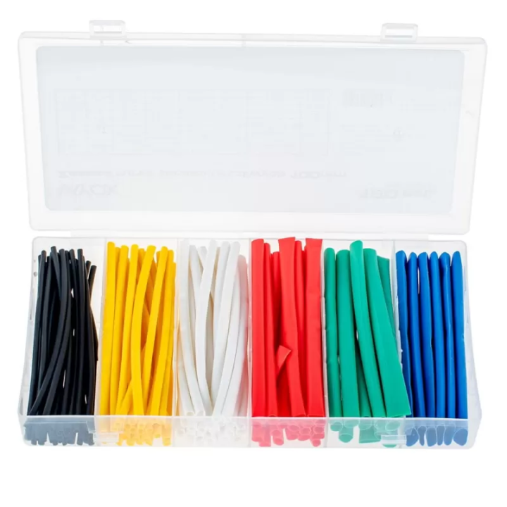 Rurki termokurczliwe 120 szt. 100mm 1,5-10mm VRC-100SET Vayox