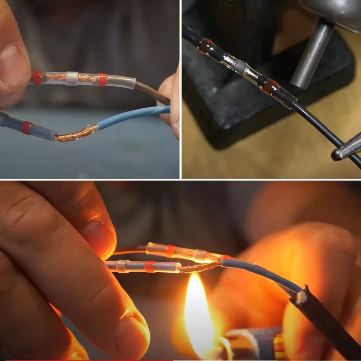 Rurki termokurczliwe z cyną i klejem 0.25-0.34mm 30 szt. VMG-S11 Vayox