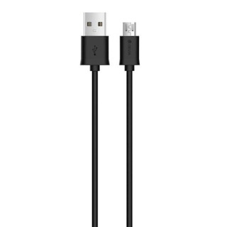 Kabel DEVIA Smart Micro USB czarny 1m