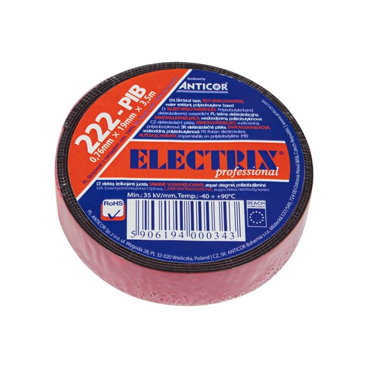 Taśma samowulkaniz. (222) 19mm*3.5m