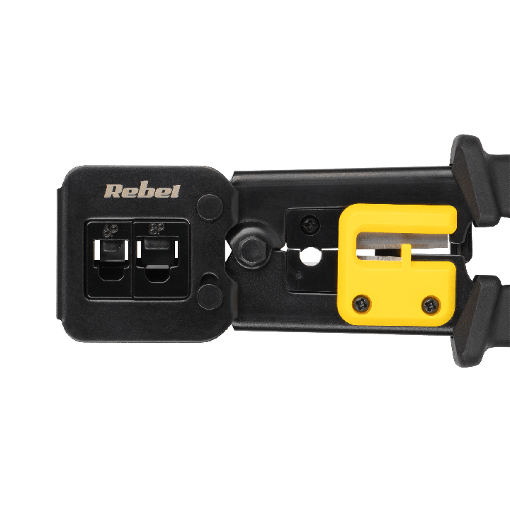 Zaciskarka wtyków przelotowych RJ45, RJ12, RJ11