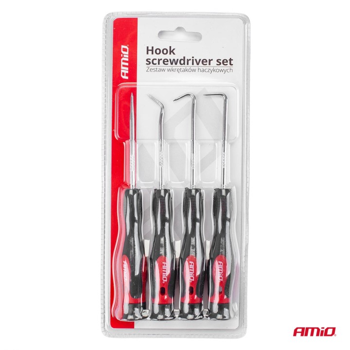 Zestaw wkrętaków haczykowych