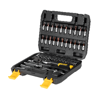 Klucz grzechotka zestaw 46 elementów