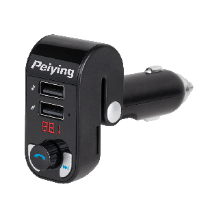 Transmiter samochodowy z funkcją bluetooth (2 gniazda USB)