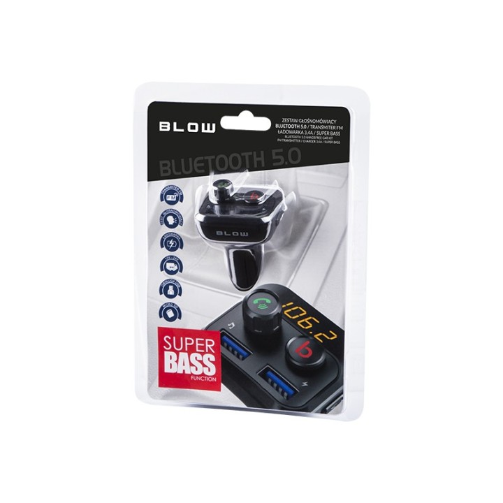 Transmiter FM BLOW BT zest.gło+BASS
