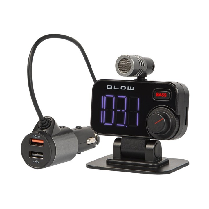 Transmiter FM BLOW Bluetooth5.0+zest.gło