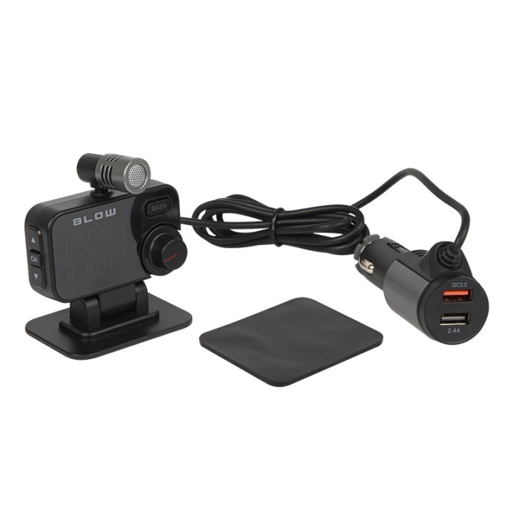 Transmiter FM BLOW Bluetooth5.0+zest.gło