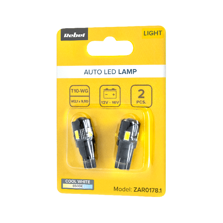 Zarówka samochodowa LED (Canbus) T10 6SMD 5730 12V