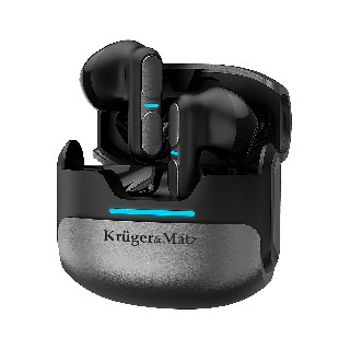 Bezprzewodowe słuchawki douszne Kruger&Matz M8 - kolor szary