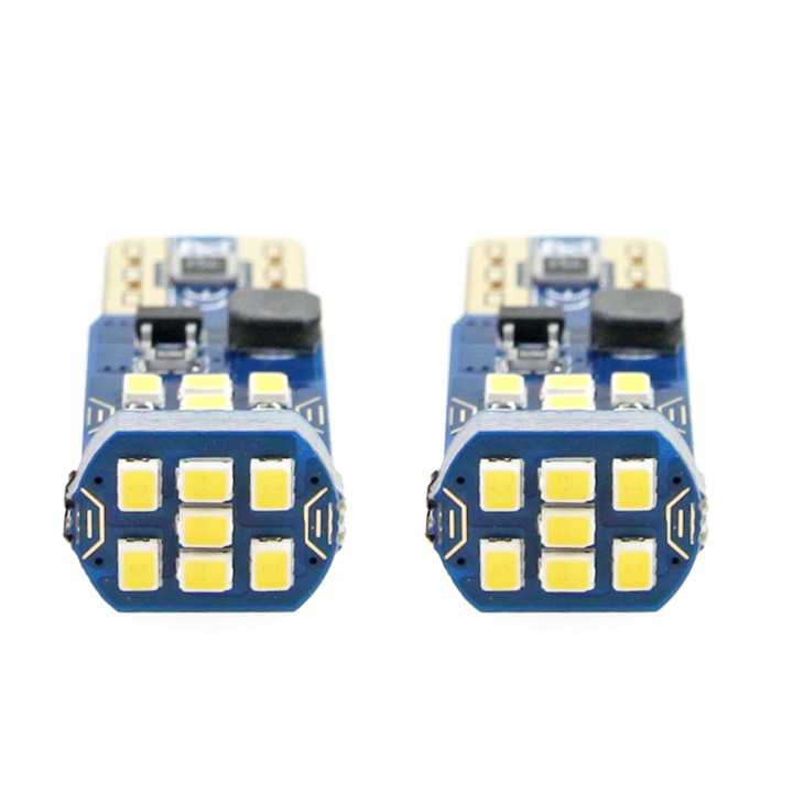 Żarówki LED CANBUS 21SMD UltraBright 2016 T10 W5W White 12V 24V AMIO-02445