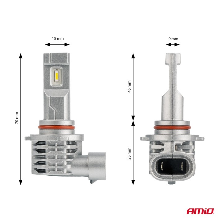 Żarówki samochodowe LED X1 Series AMiO HB4 9006