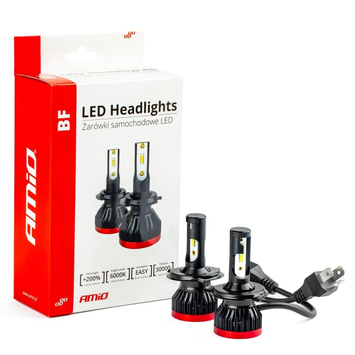 Żarówki samochodowe LED BF Series AMiO H4