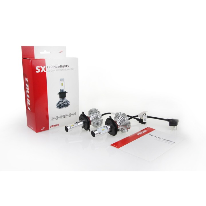 Żarówki samochodowe LED SX Series AMiO H4