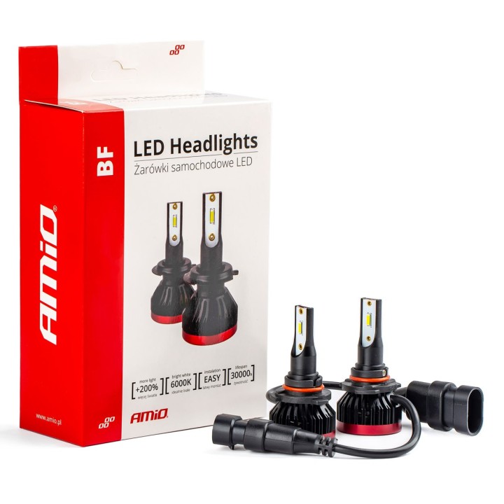 Żarówki samochodowe LED BF Series AMiO HB3 9005