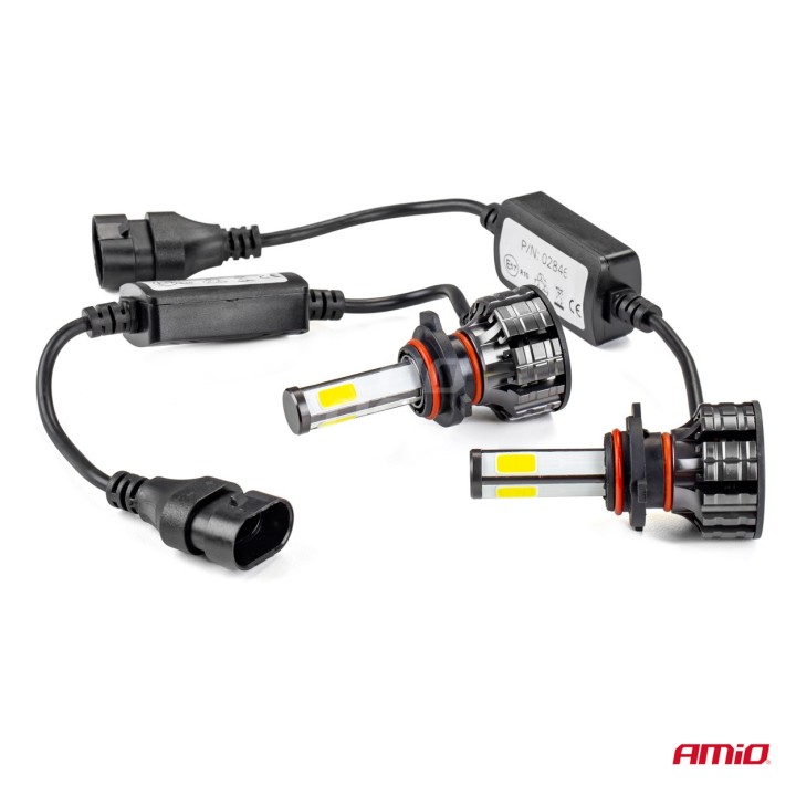 Żarówki samochodowe LED COB 4Side HB3