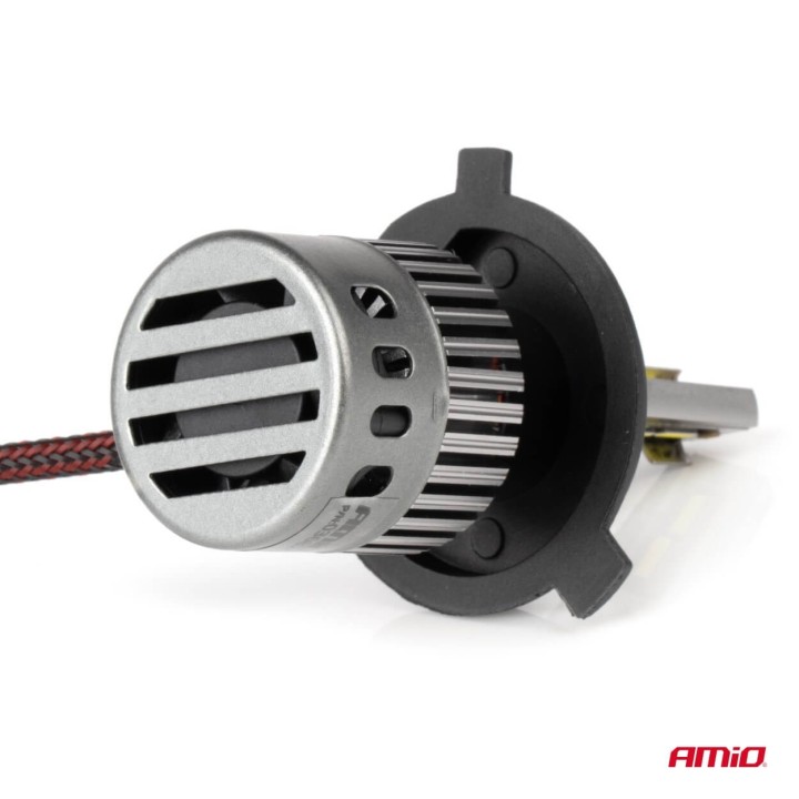 Żarówki samochodowe LED Seria K3 H4 12V 6000K canbus AMIO-03682