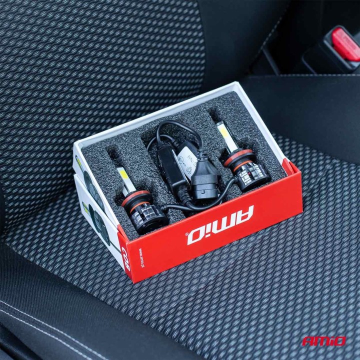 Żarówki samochodowe LED COB 4Side HB4