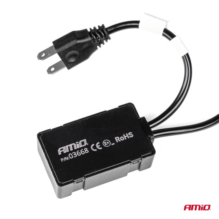 Żarówki samochodowe LED seria PL Lens H7 soczewka 6000K Canbus AMIO-03668