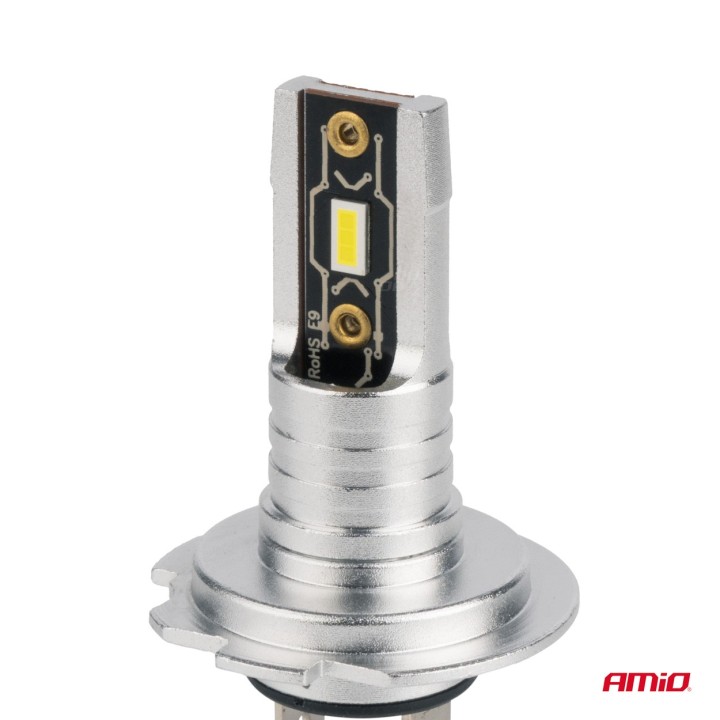 Żarówki samochodowe LED seria H-mini H7 H18 6500K Canbus AMIO-03332
