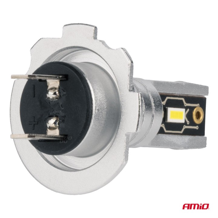 Żarówki samochodowe LED seria H-mini H7 H18 6500K Canbus AMIO-03332