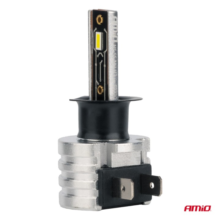 Żarówki samochodowe LED seria H-mini H3 6500K Canbus AMIO-03330