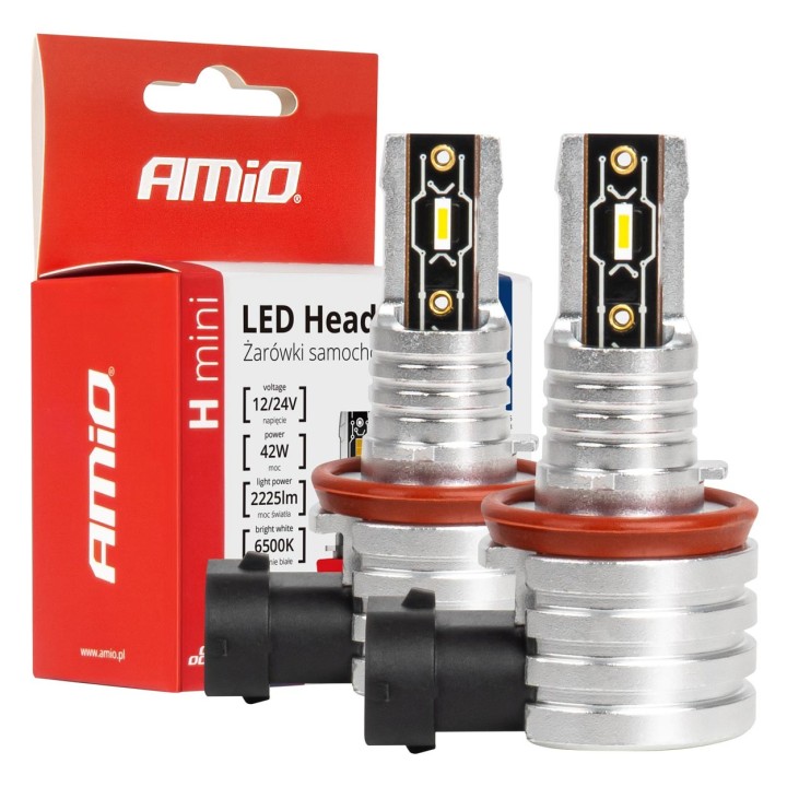 Żarówki samochodowe LED H-mini H8/H9/H11