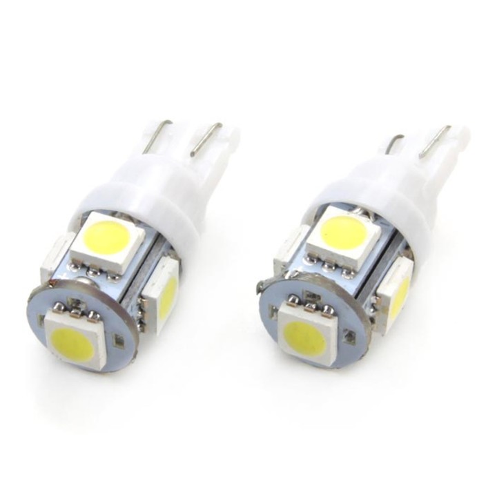 Żarówki LED STANDARD T10 W5W 5xSMD 5050 12V AMIO-01284