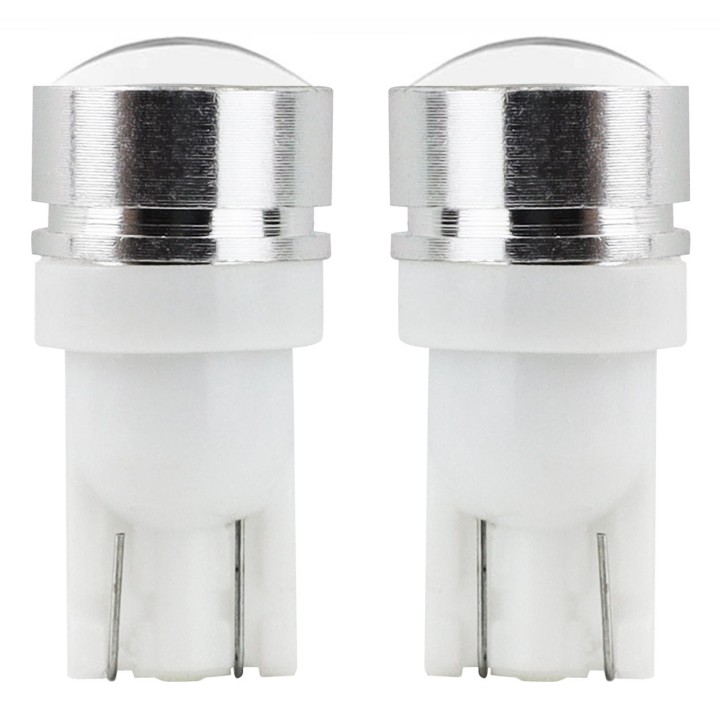 Żarówki LED STANDARD T10 W5W 3xCOB HP 1,5W 12V soczewka AMIO-01624