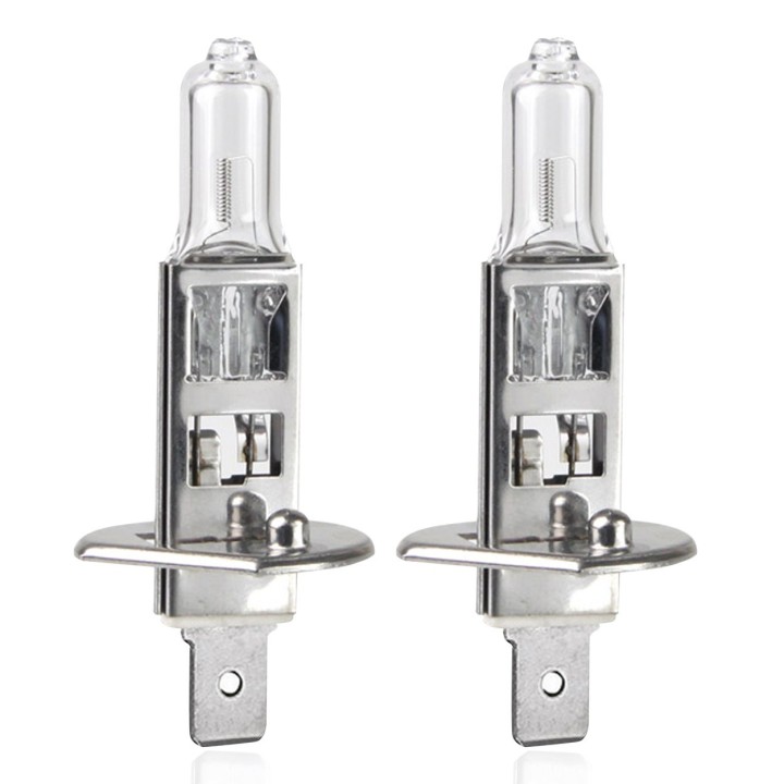 Zestaw żarówek halogenowych H1 12V 55W LumiTec SILVER +100% DUO BOX